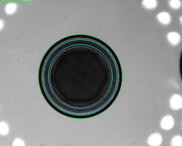 底部正光檢測(cè)良品分析圖